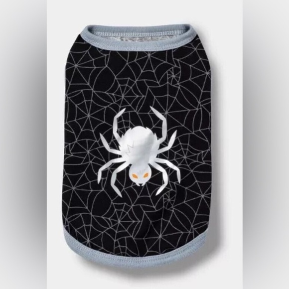Halloween Costume Spider Black Shirt Size L Large Pet Outfit - Picture 2 of 7